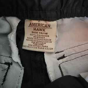 American Hawk boys size 14 brown active cargo pants